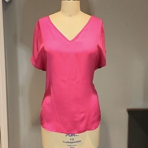 Hot pink blouse